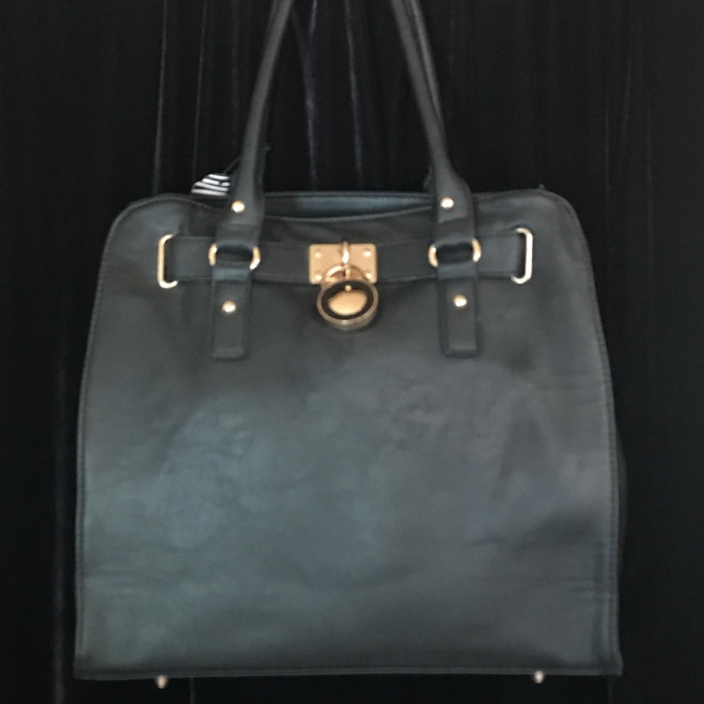 Black handbag